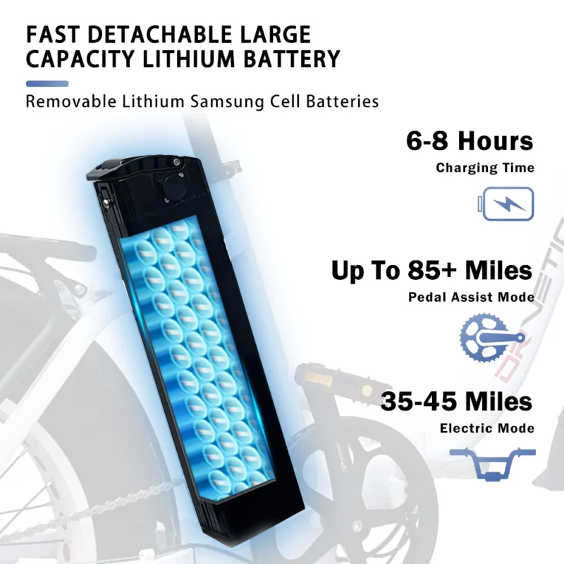 Vélo  électrique adulte  ultra puissant et léger – Image 4