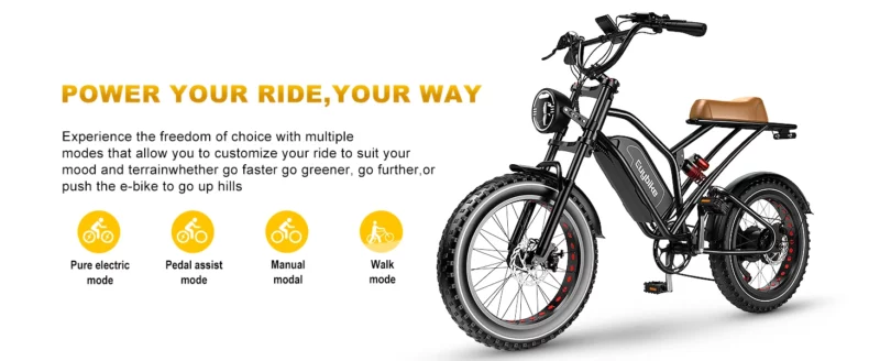 Vélo VTT  électrique léger et puissant Pour homme – Image 4