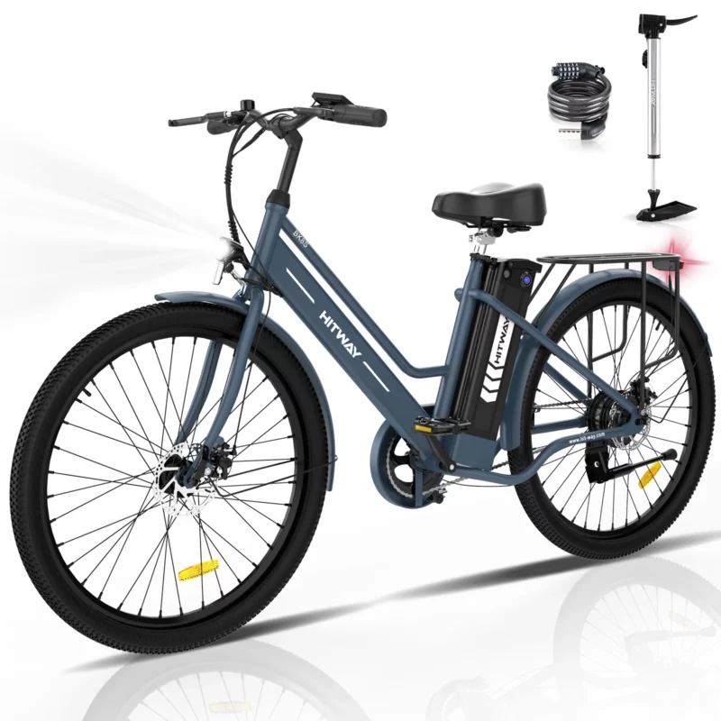 Vélo de ville électrique puissant et  léger batterie détachable – Image 7