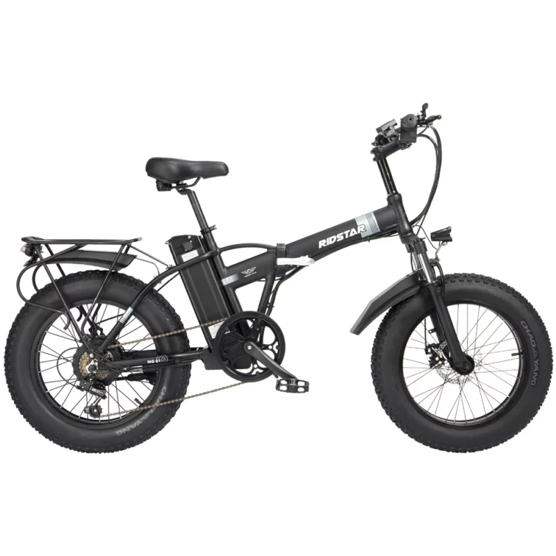 Vélo électrique pliant léger avec arrière siége – Image 2