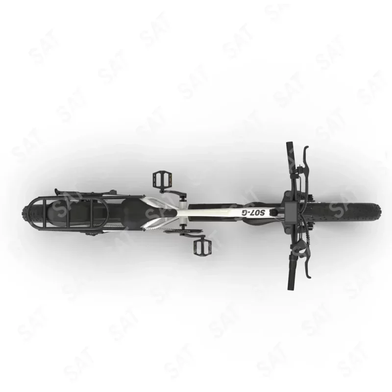 VTT vélo électrique léger Avec Étagère Arrière – Image 9