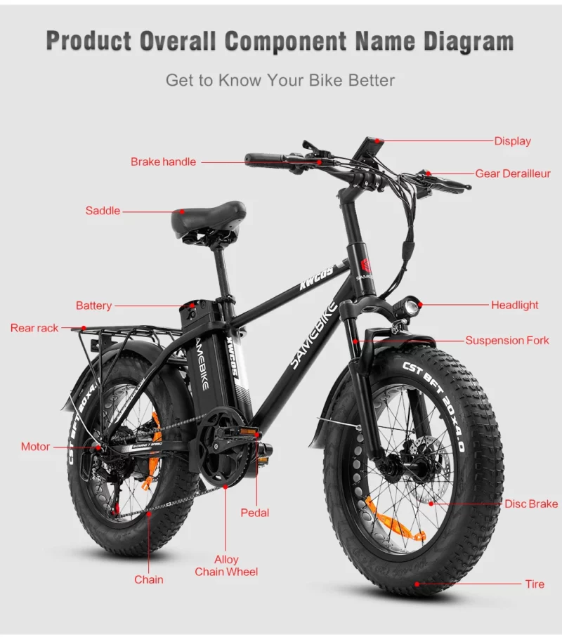 Meilleur vélo électrique légerPortable Lithium Batterie 45KM/H – Image 8