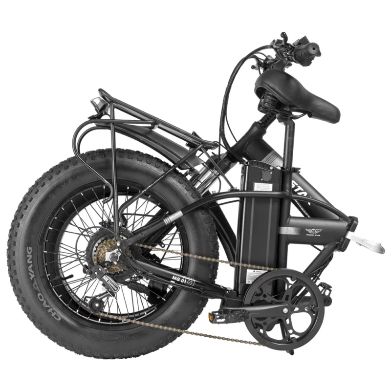 Vélo électrique pliant léger avec arrière siége – Image 6