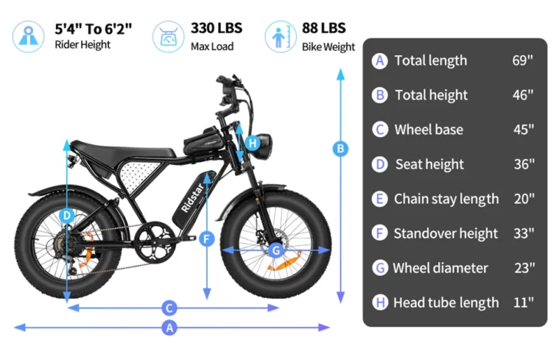 Vélo électrique VTT léger pour homme puissant pour montagne batterie externe – Image 8