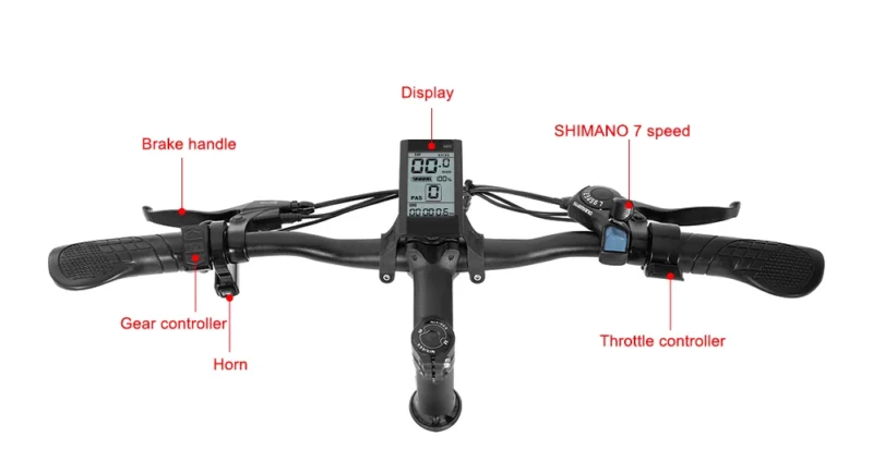 Meilleur vélo électrique légerPortable Lithium Batterie 45KM/H – Image 9