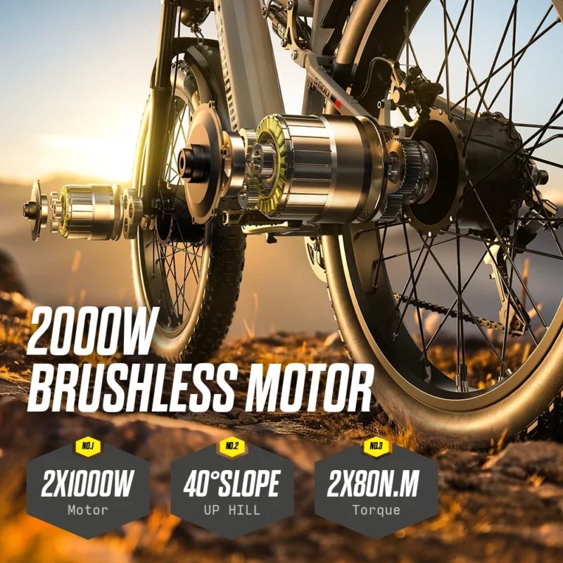 Vélo ultra puissant électrique pour montagne – Image 2