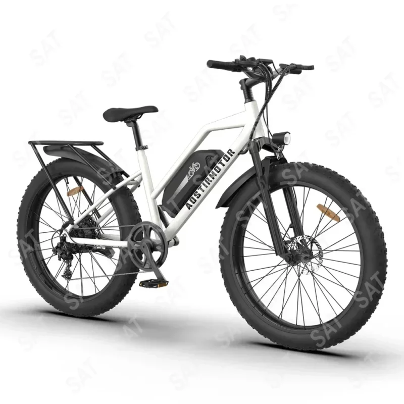 VTT vélo électrique léger Avec Étagère Arrière – Image 7