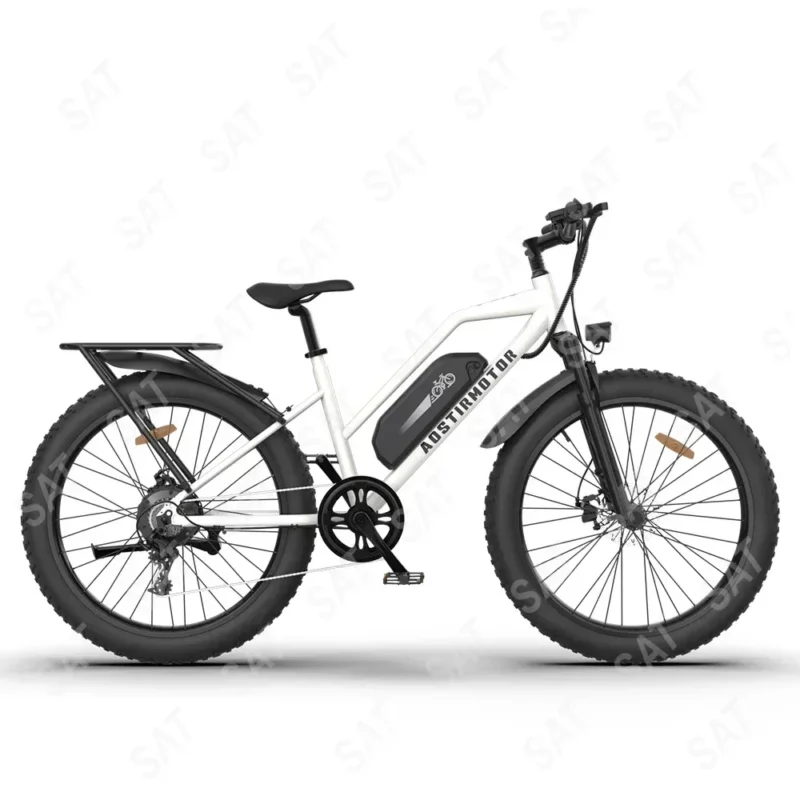 VTT vélo électrique léger Avec Étagère Arrière – Image 8