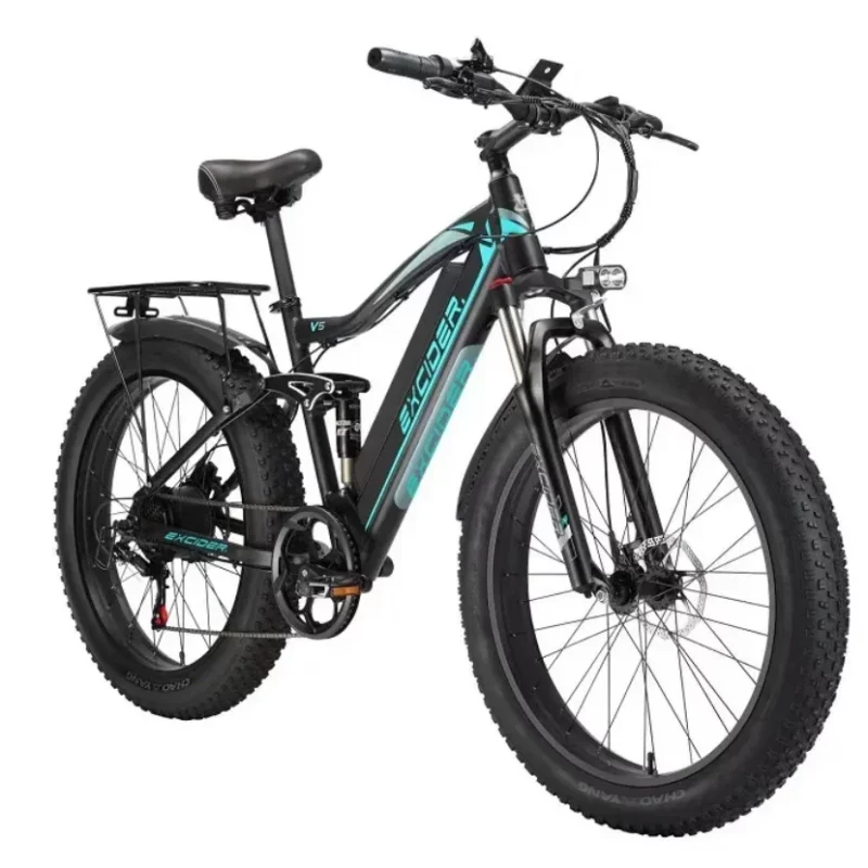 Vélo électrique puissant montagne neige