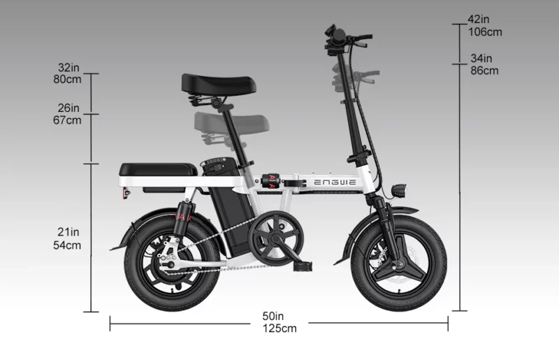 Meilleur vélo  pliable électrique léger Batterie Lithium – Image 6