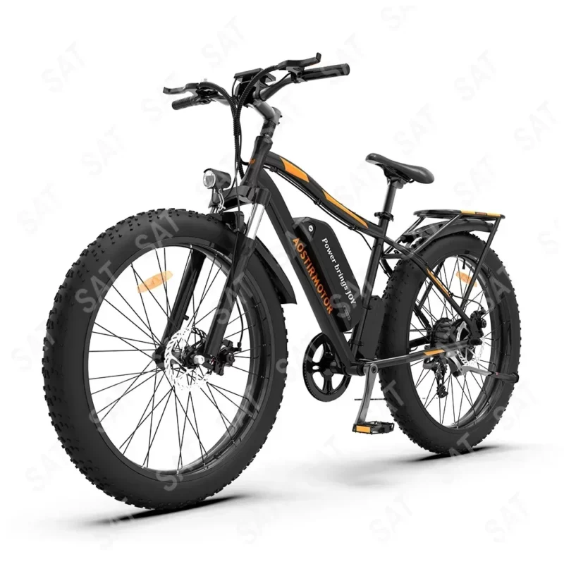 VTT vélo électrique léger Avec Étagère Arrière – Image 12