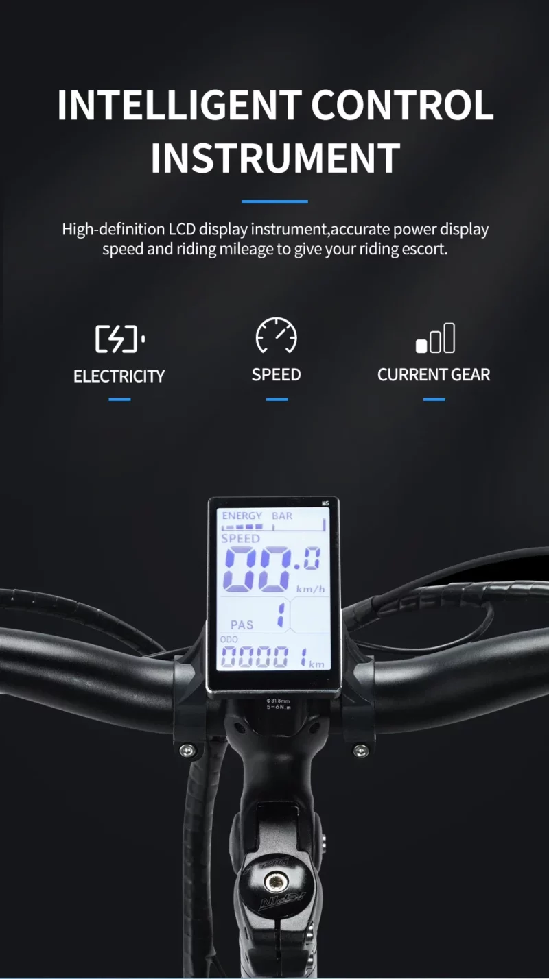 Vélo électrique Piable léger avec  batterie grande autonomie pour ville – Image 4