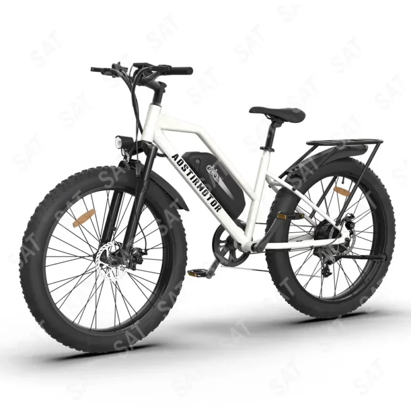 VTT vélo électrique léger Avec Étagère Arrière – Image 11