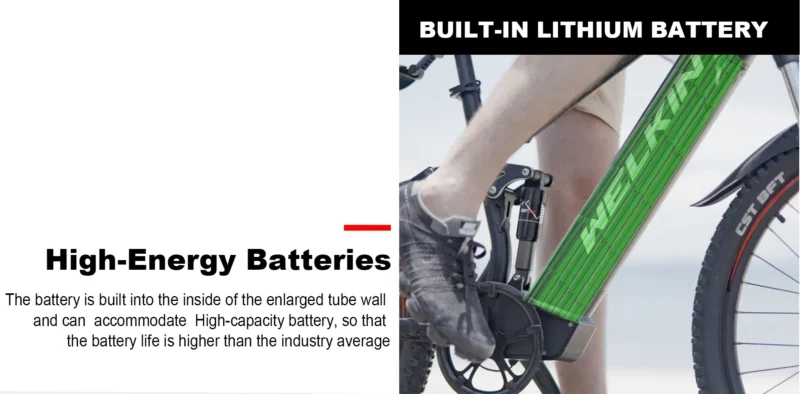 Vélo électrique puissant et léger  batteries Lithium externe – Image 8