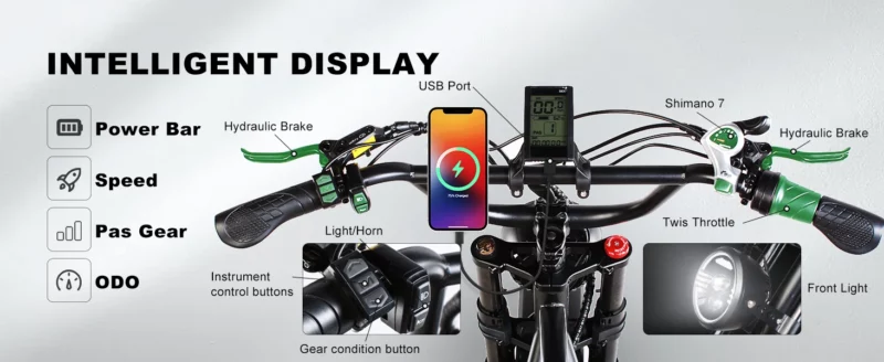 Vélo VTT  électrique léger et puissant Pour homme – Image 3