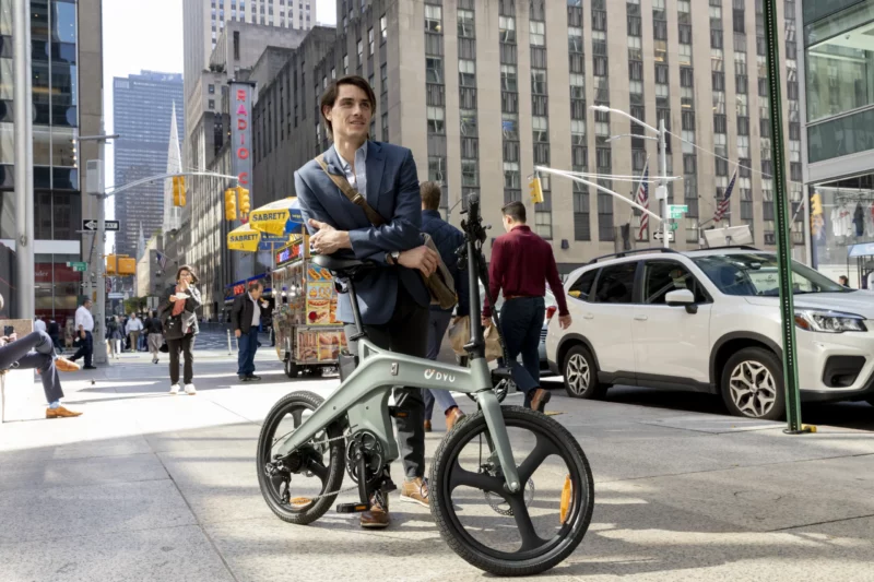 Vélo pliable électrique homme – Image 13