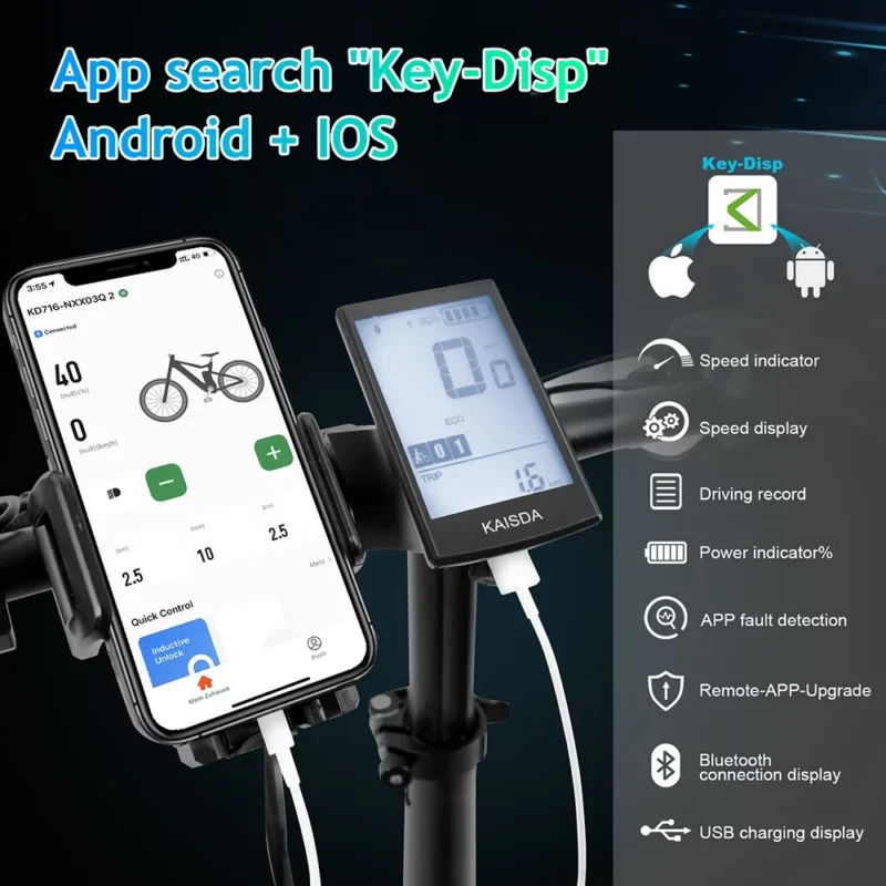 Vélo  électrique ultra léger pliables unisexe – Image 2