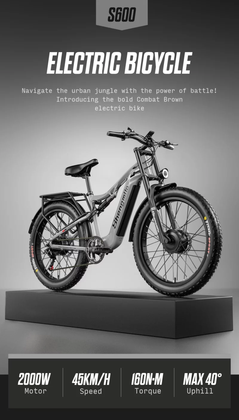 Vélo ultra puissant électrique pour montagne – Image 3