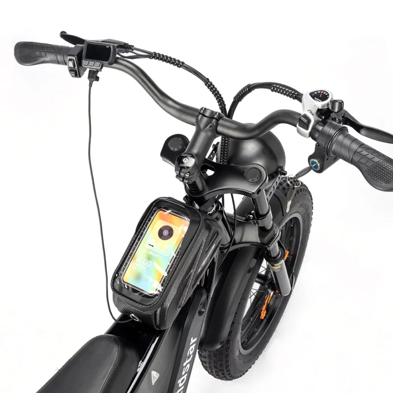 Vélo électrique VTT léger pour homme puissant pour montagne batterie externe – Image 6