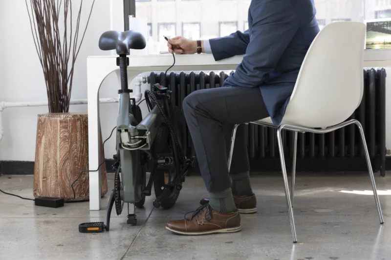 Vélo pliable électrique homme – Image 11