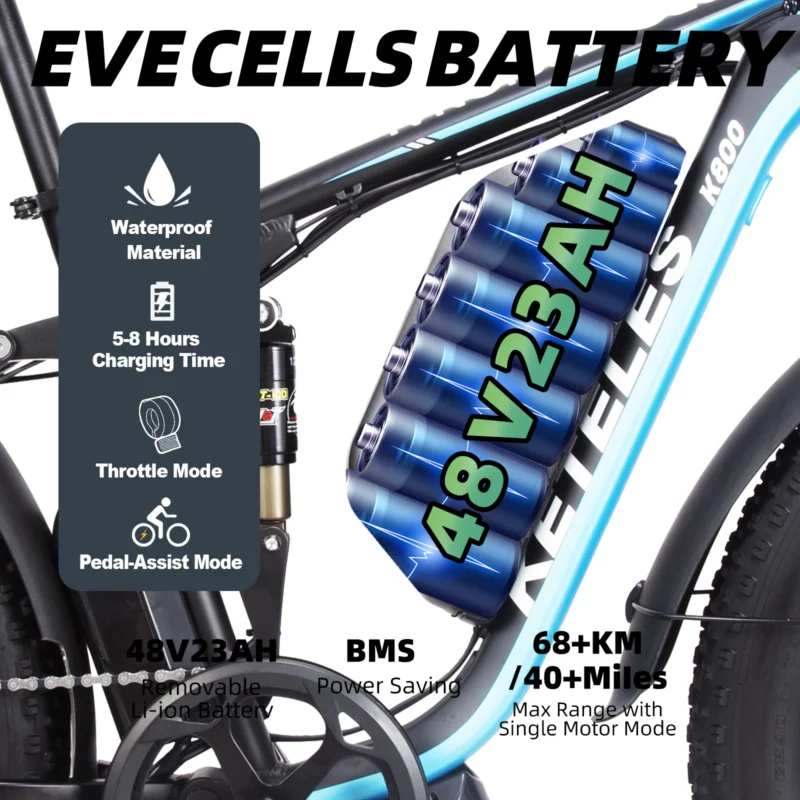 Vélo Electrique léger Et Puissant double moteur – Image 8
